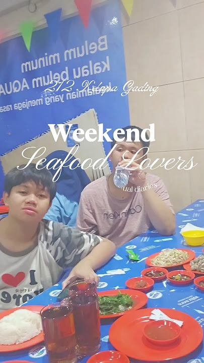 Makan Seafood favorit di 212 Kelapa Gading Jakarta #kuliner #seafood #jakarta #shortvideo #shorts