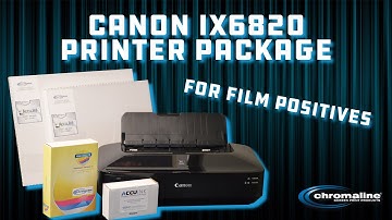 Canon Pixma ix6820 Printer Package Setup