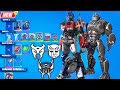 All Transformers Skins Optimus Prime, Optimus Primal, their Emotes, and Items Fortnite