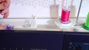 PFAFF creative icon 27 Trick the Bobbin Thread Sensor