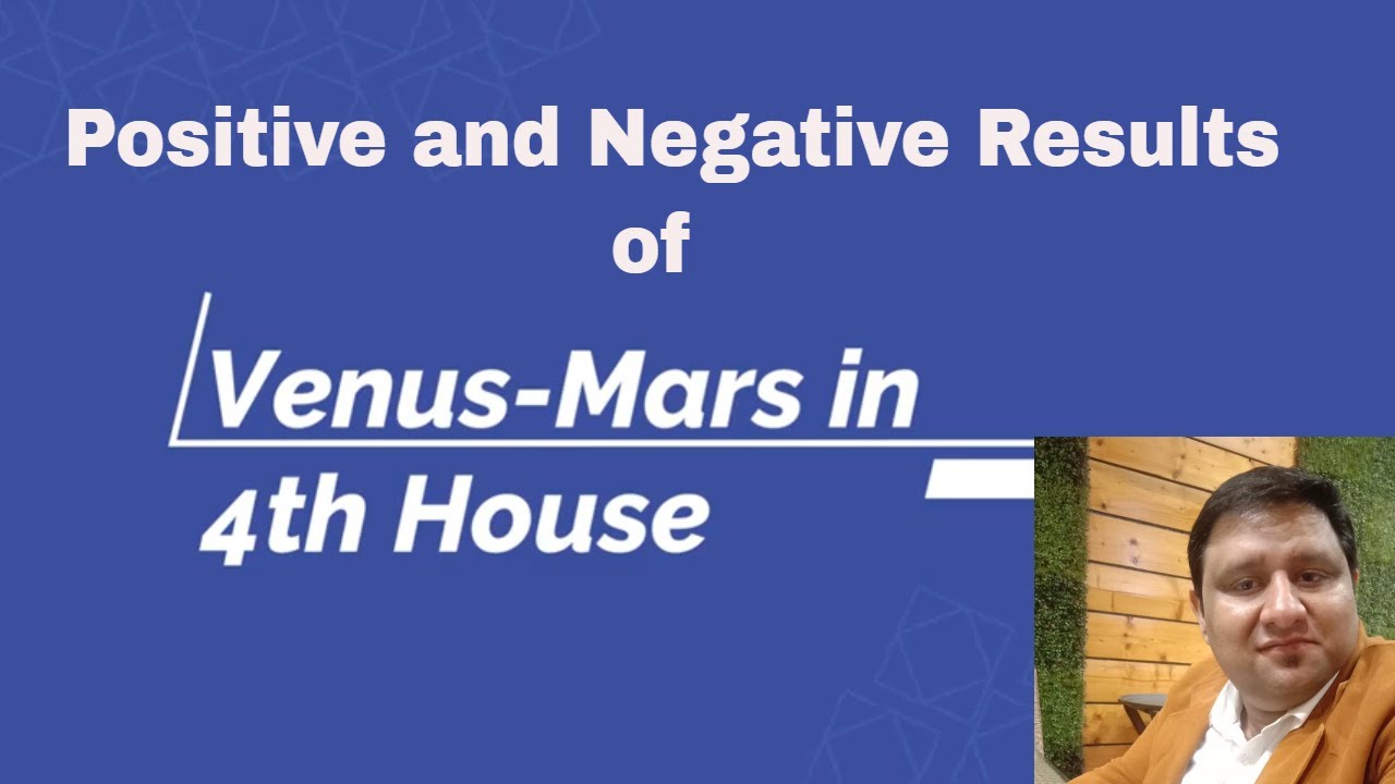 Venus and Mars Conjunction in 4th house of Vedic Astrology : Effects ...