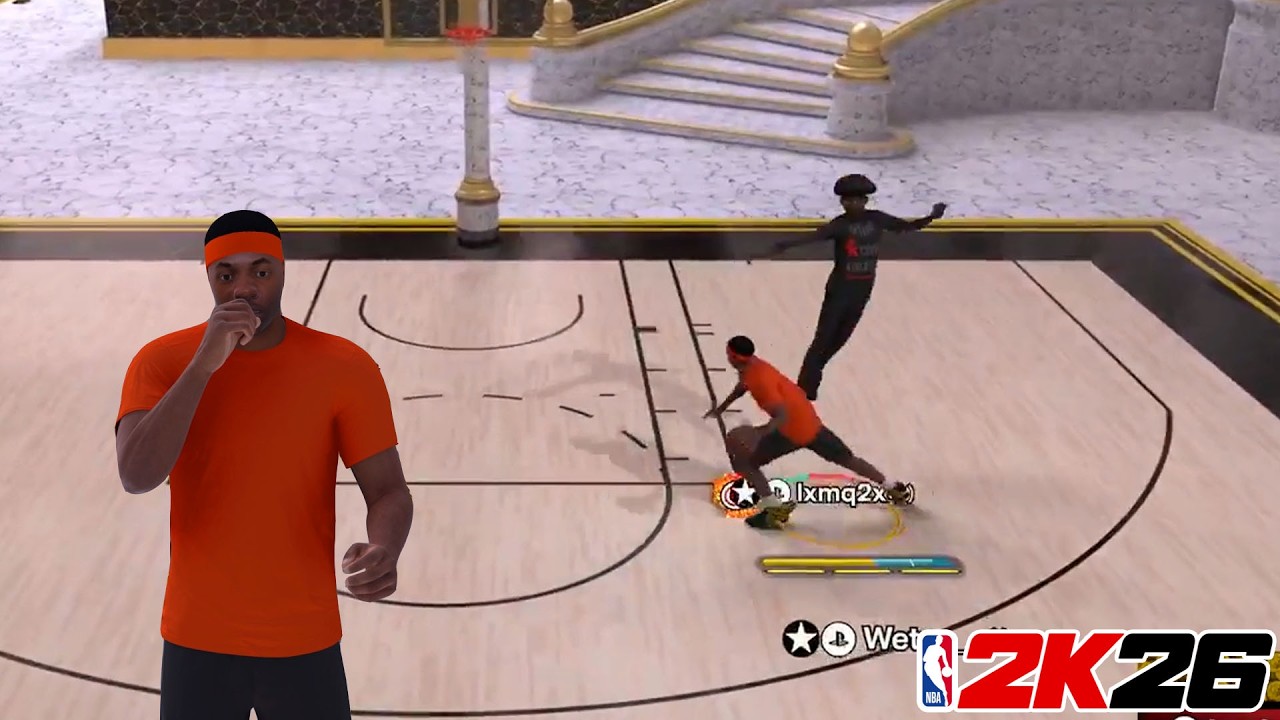 Я заставил его летать на четвертом этапе! Площадка NBA 2K26