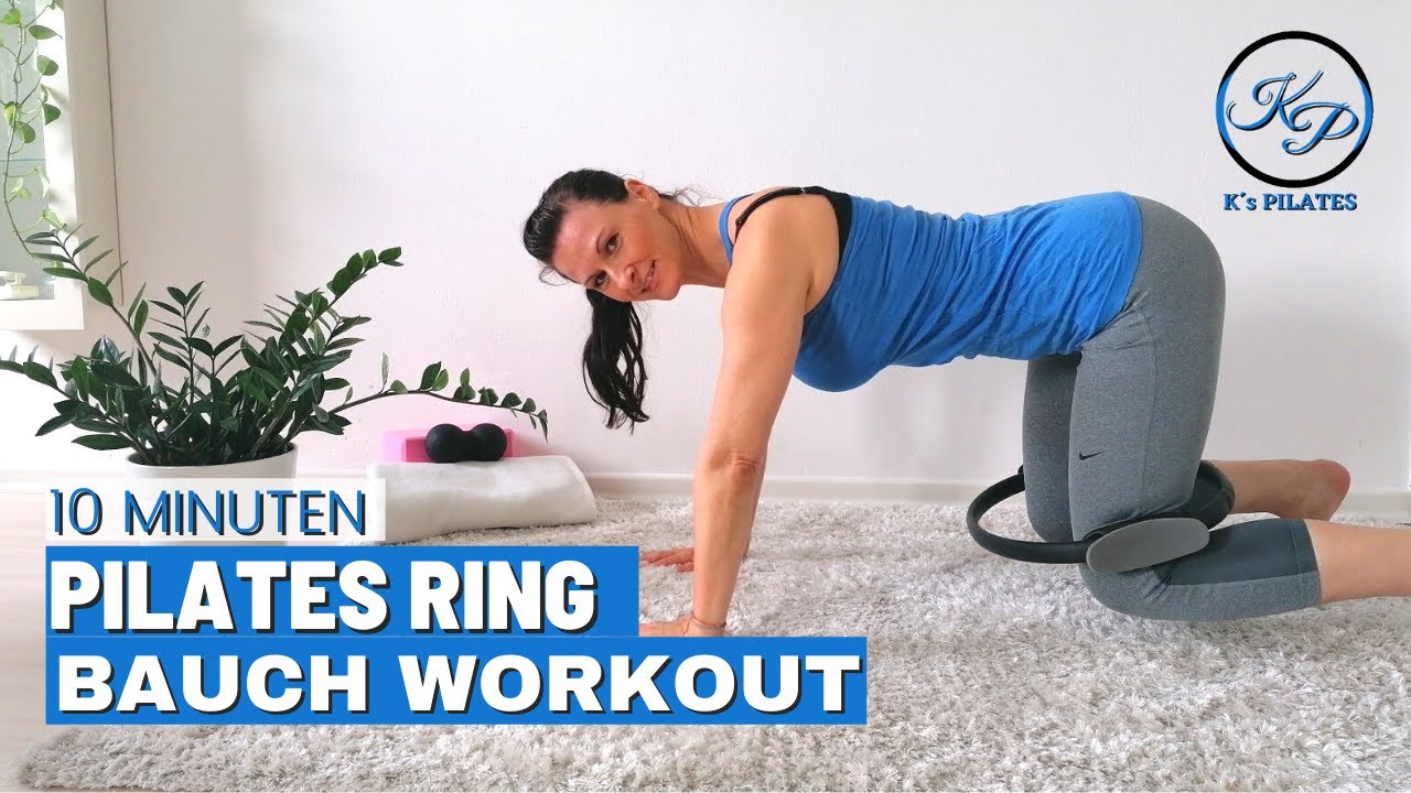 Pilates Ring Bauch Ubungen 10 Min Ab Workout Mit Magic Circle Youtube