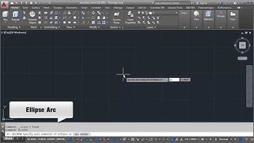AutoCAD Ellipse Command | Basic