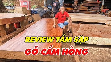 Ai muốn tấm gỗ cẩm hồng siêu đẹp này ? | Sơn Sập Gỗ