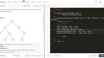 猩猩的乐园 Leetcode 1026 Maximum Difference Between Node and Ancestor