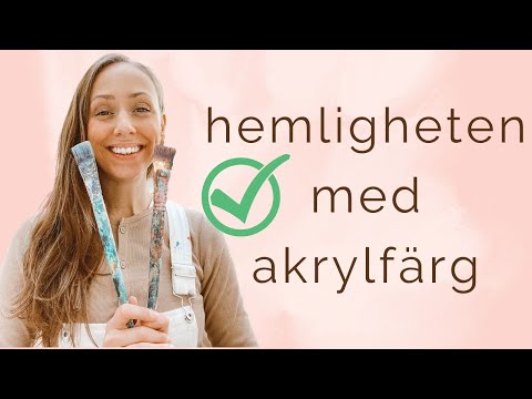 Video: Hur Man Ordnar En Målning