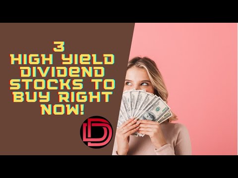 3 Dividend Stocks to Buy Right Now 2021 I Dividend Growth Investing and ...