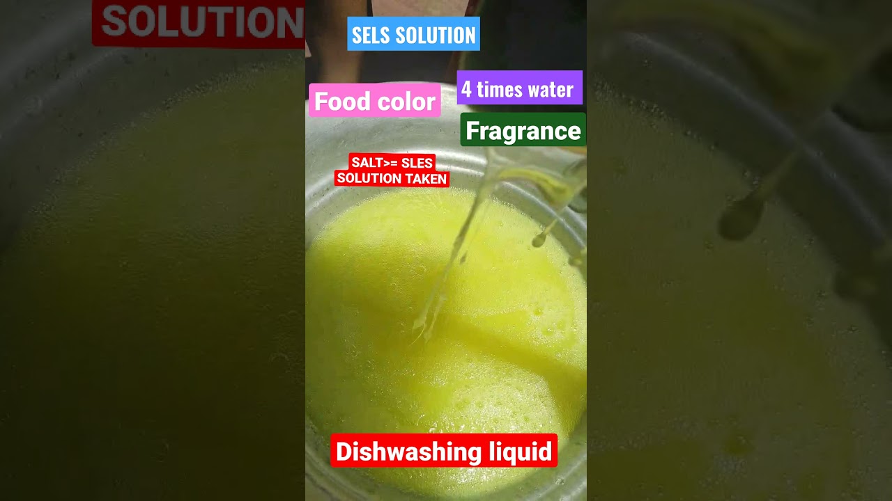 dishwashing liquid formula | homemade dishwashing liquid | how to clean vessels