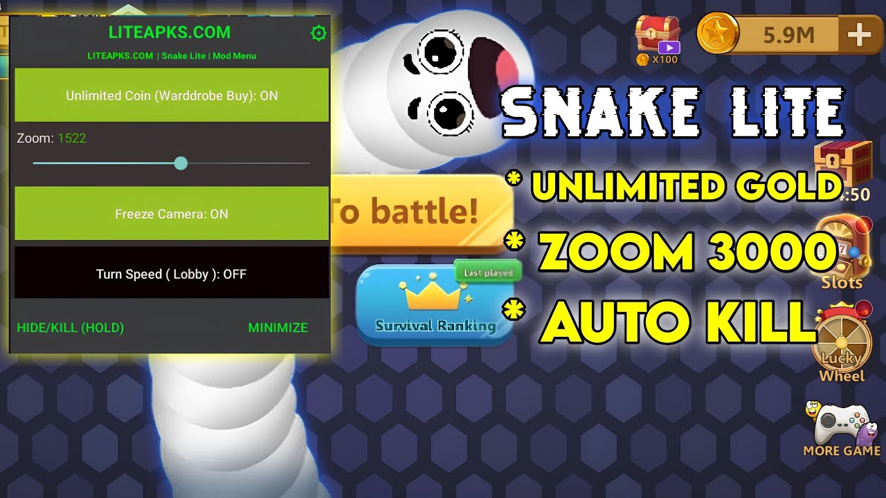 Snake Lite Game APK + MOD v3.9.2 (Dinheiro infinito) Download 2023