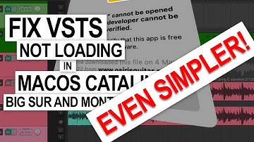 Fix VSTs in MacOS - Even Simpler Tutorial