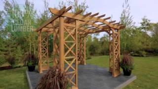 Click for more info: http://www.backyardimagination.com/#!product/prd1/4202027...arched-roof-12-ft-x-12-ft-cedar-