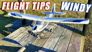 How to Fly an RC Airplane - Wind Flying Tips, Takeoff, Tricks, and Landing - TheRcSaylors