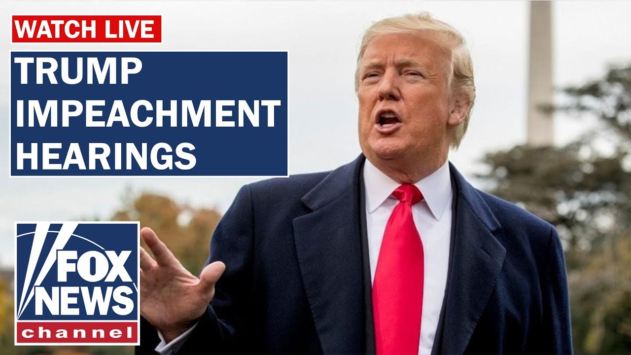Fox News Live First public hearing in Trump impeachment probe