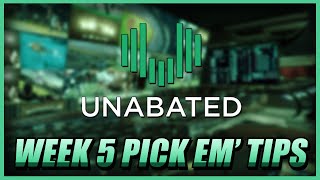 Week 5 Underdog Fantasy Pick’em: Looking for NFL & NCAA Values!