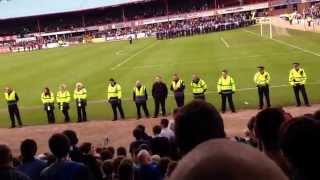 Dundee Fans Singing Three Little Birds After Winning Championship