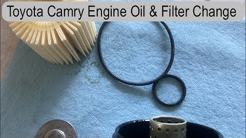 2015 toyota camry se oil filter