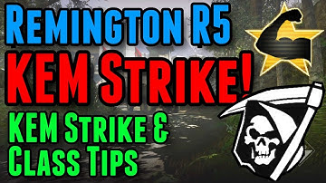 CoD Ghosts: My First K.E.M. Strike - Remington R5 Class Loadout Tips & Tricks (CoD KEM Strike Tips)