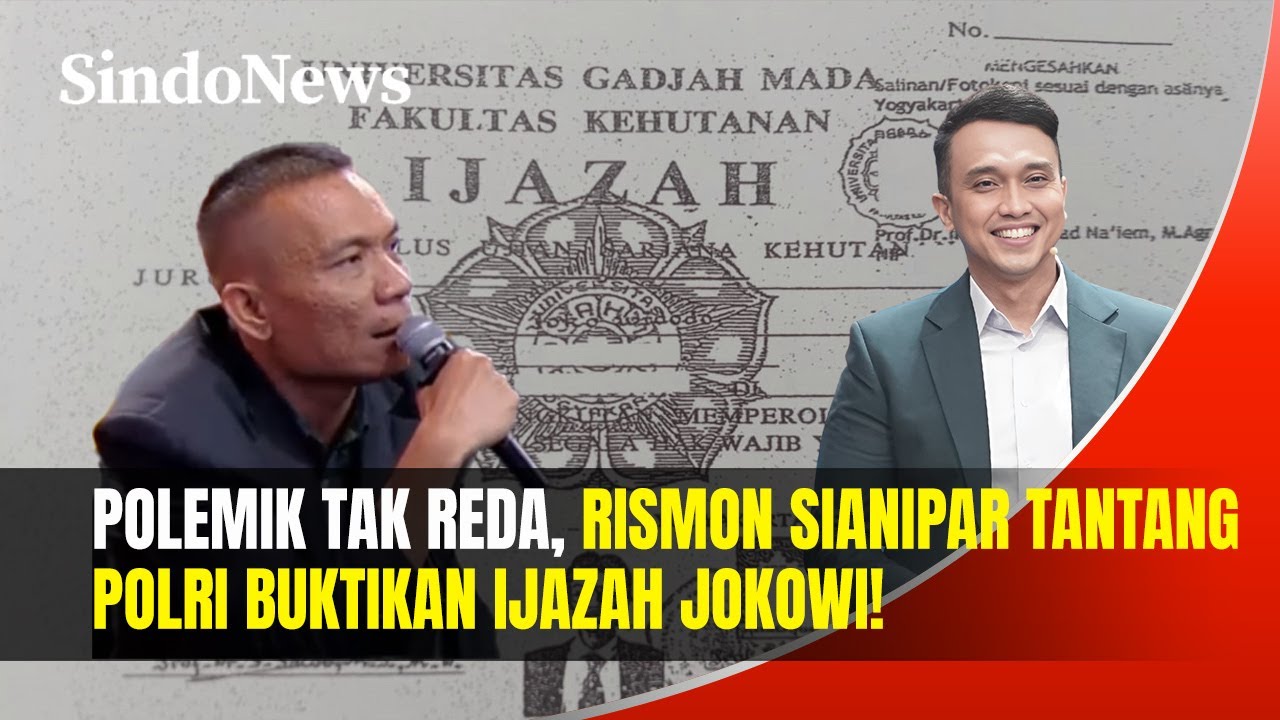 Geger! Rismon Sianipar Siap Adu Bukti soal Ijazah Jokowi Bersama Polri | Rakyat Bersuara