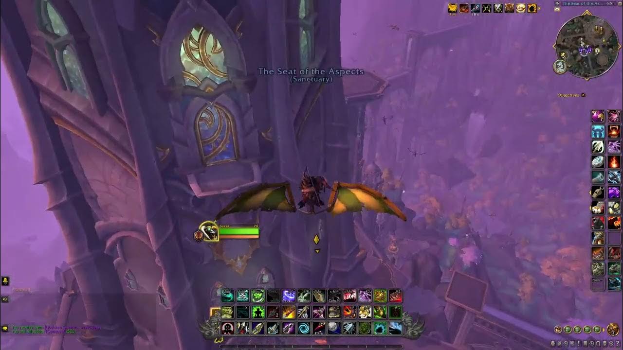 Combat flying mount. Goblin Glider. WoW Dragonflight. YouTube