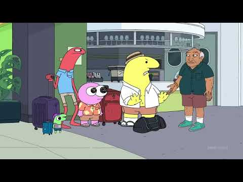 Awkward Brazilian Airport Encounter | SMILING FRIENDS | adult swim