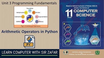 Arithmetic Operators in Python | Division | Floor Division | Modulo | Exponentiation | Add | Sub