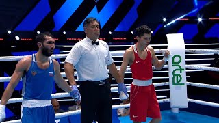 SF (48KG) TASHKENBAY SANZHAR (KAZ) vs KHUDOIAN EDMOND (RUS) | IBA World Boxing Championships 2023