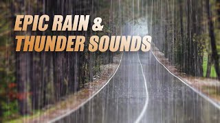 Epic Rain & Thunder Sounds for Insomnia, Relaxing, & Studying by Relaxing Music & Sounds 40 views 2 years ago 10 hours