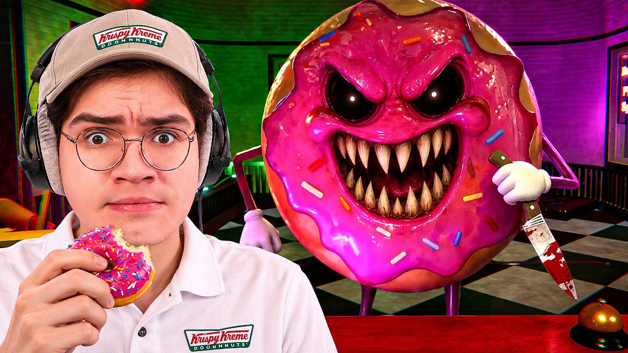 MI PRIMER DÍA VENDIENDO DONAS TERMINÓ MUY MAL 💀 | DONUT PANIC