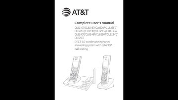 AT&T CL82257 (01) PDF MANUAL