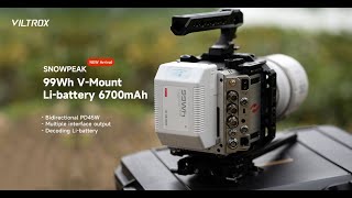 Viltrox 6700mAh V-Mount Lithium-Ion Battery with LCD BP-V99 B&H
