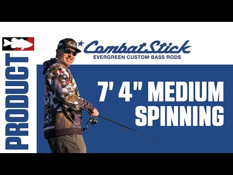 Brett Hite Talks About the Evergreen Combat Stick 7' 4 Medium Spinning Rod  