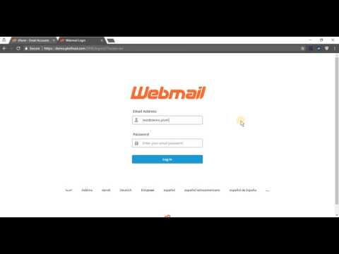 How to access the Webmail interface in cPanel