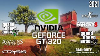 GeForce GT 320 in 2021 - Test in 7 Games