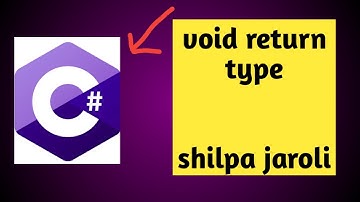 Void return type in C#