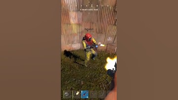 Brought a rock to the raid🫡#rustsolo #rustpvp #rustconsole #rustraid #rustshorts #viralshorts #fyp