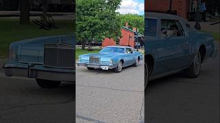 Lincoln Continental Mark IV Classic Car Drive By Engine Sound Motor Muster Greenfield Village 2026