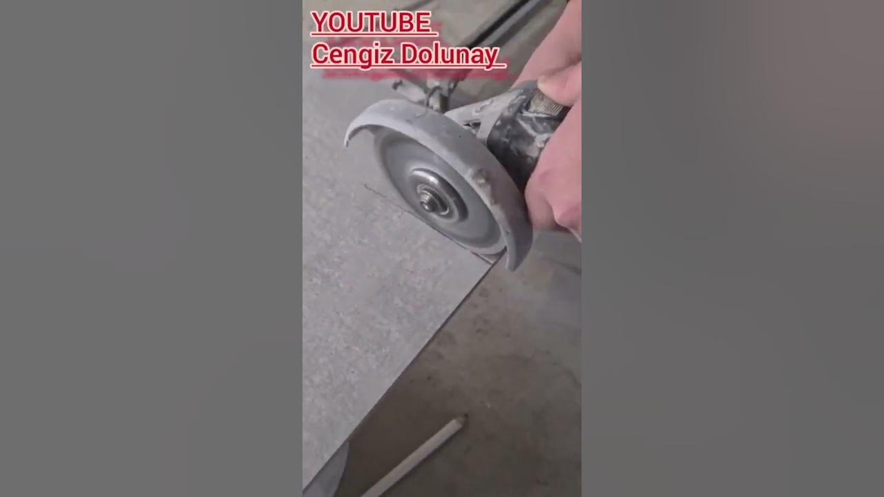 How to cut tiles around pipes🤔🤔 Fast and practical tile cutting😯