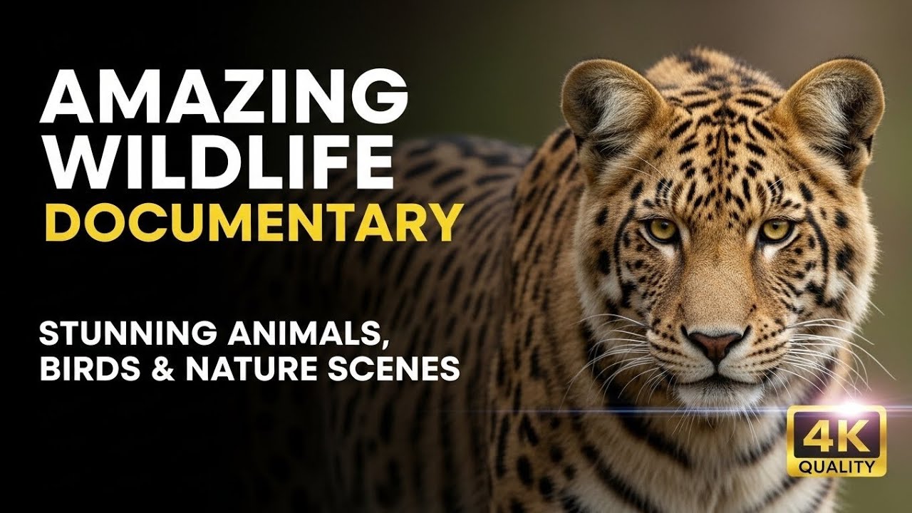 “Amazing Wildlife Documentary | Stunning Animals, Birds & Nature Scenes in 4#animals#loine#jangal