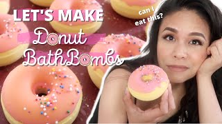 How to Make Donut Bath Bombs with 