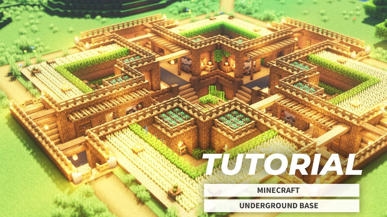 マインクラフト 地下基地の作り方 サバイバル建築講座 Minecraft マインクラフト 動画のまとめ