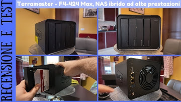 REVIEW AND FIRST INSTALLATION - Terramaster F4 424 Max, a powerful and easy-to-use hybrid NAS