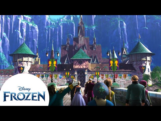 The Gates of Arendelle Open | Frozen class=