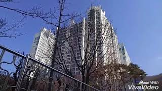 금광2동에 있는 래미안금광아파트를 찍은 영상