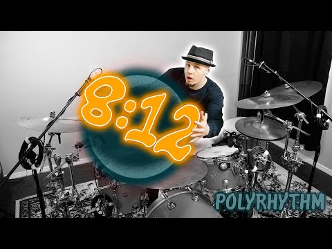 8:12 Polyrhythmic ProgRock Groove on DRUMS