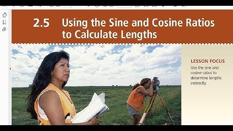 FM 10 2.4 Sine and Cosine ratios