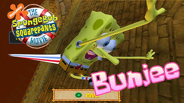 The SpongeBob SquarePants Movie Game - All Bunjee Challenges [4K]