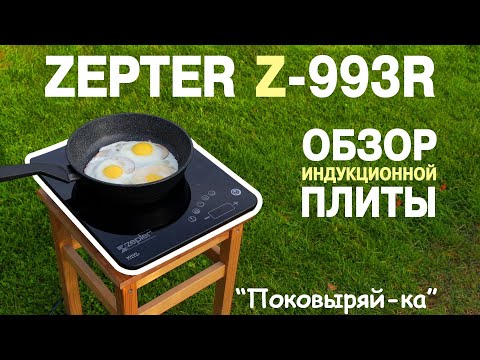 Zepter Z-993R - обзор, индукционная плита, настольная, качество - премиум-класс