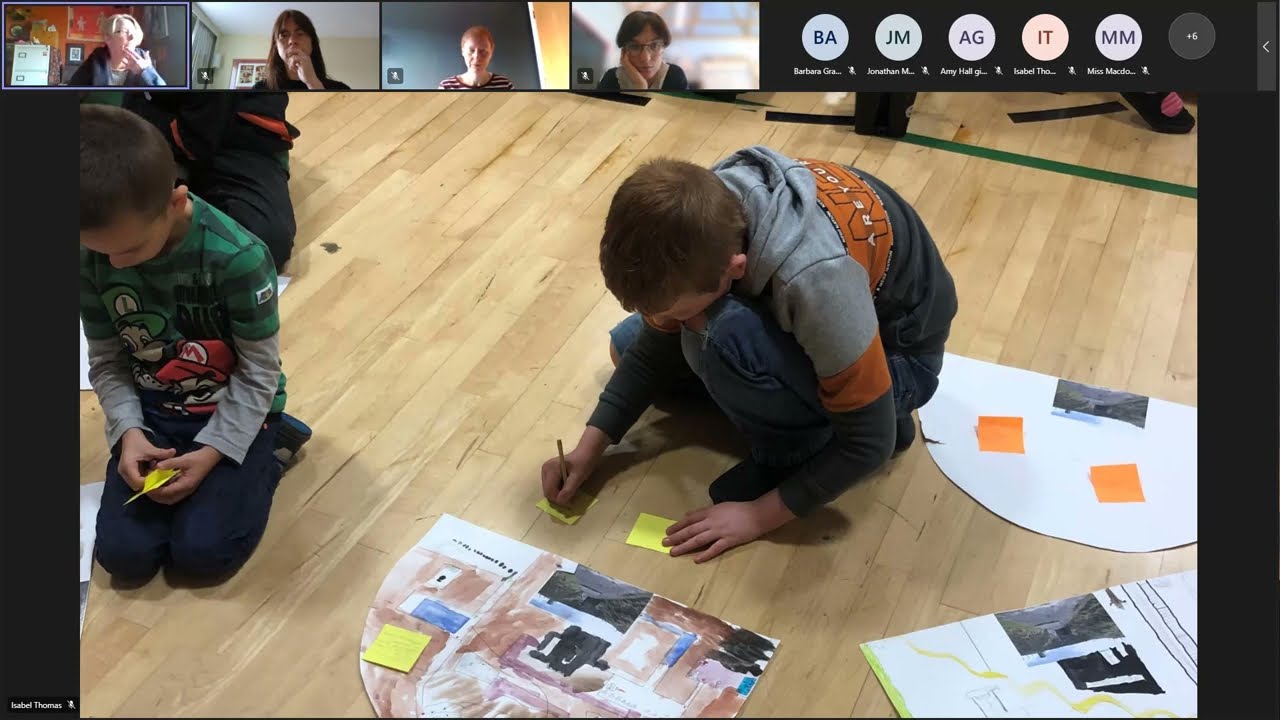 Creativity week Clare Hoare, Emma Gee and Liz Connacher