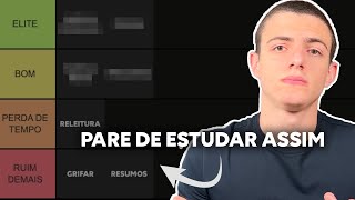 Rankeando os principais métodos de estudo com base na CIÊNCIA | Qual é a melhor técnica de estudo??